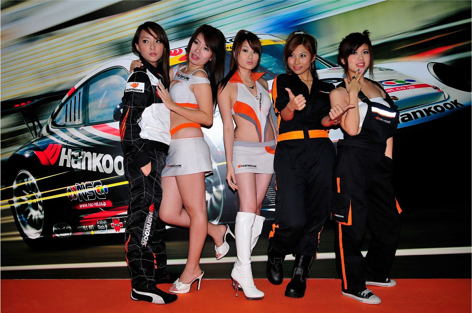 Super Import night 美女车模特写真　国内性感美女